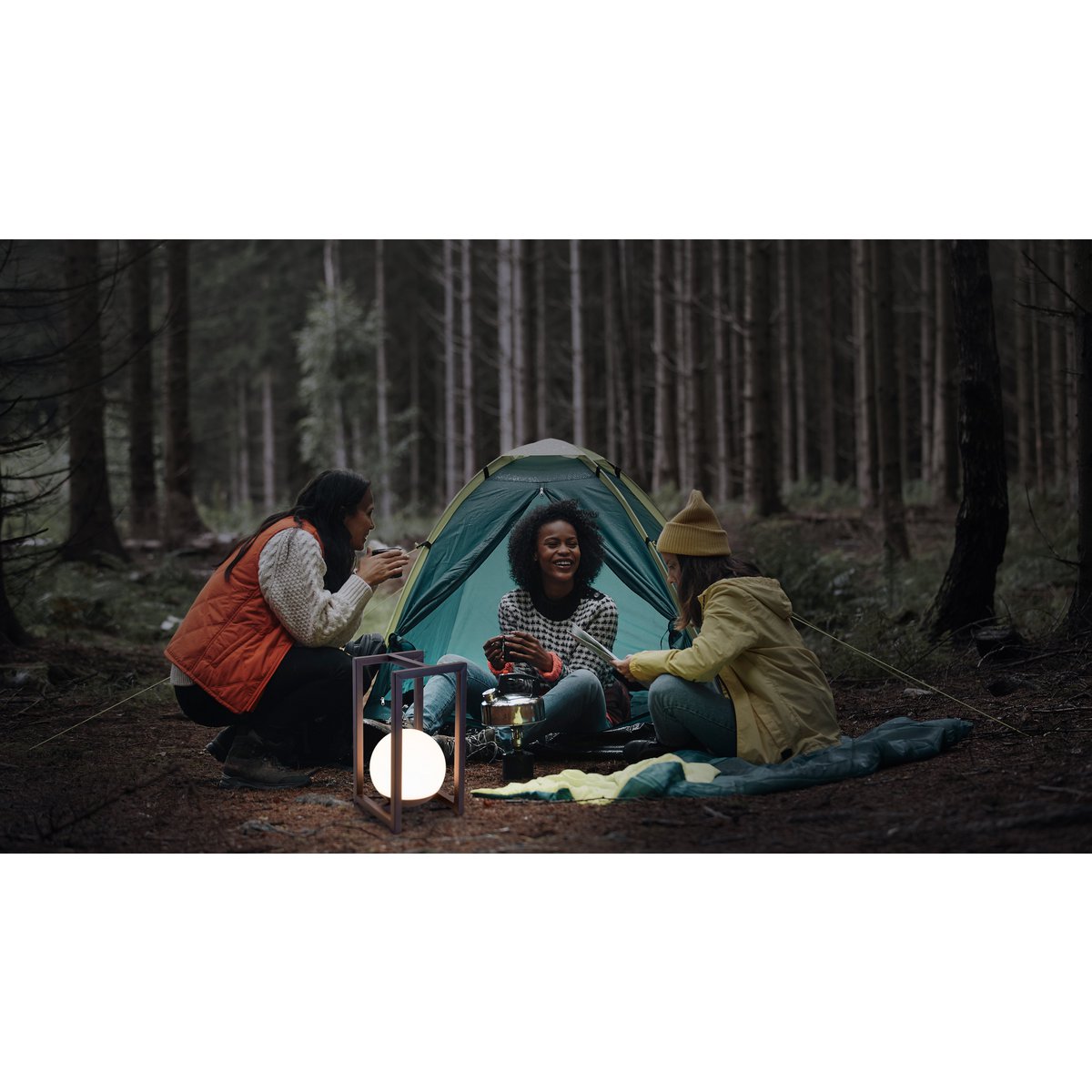 LED Decoratielamp Potaton Zwart - 30 cm