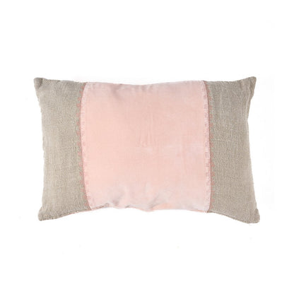 Fluwelen kussenhoes Velvet divorce roze