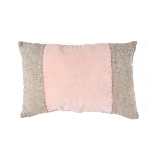 Fluwelen kussenhoes Velvet divorce roze