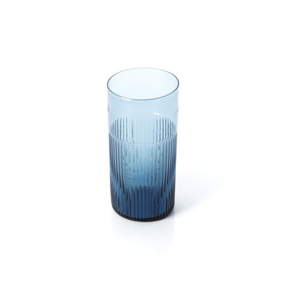 Glazen tumbler Azure blauw