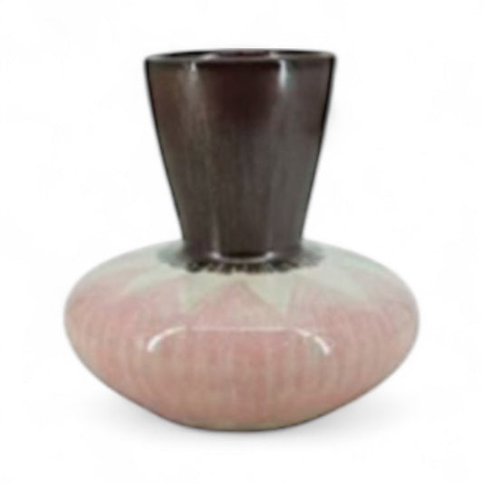Steengoed vaas Vintage roze - klein formaat