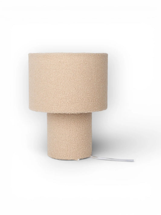 Tafellamp Fluffy Amandel - 31 cm (E27)