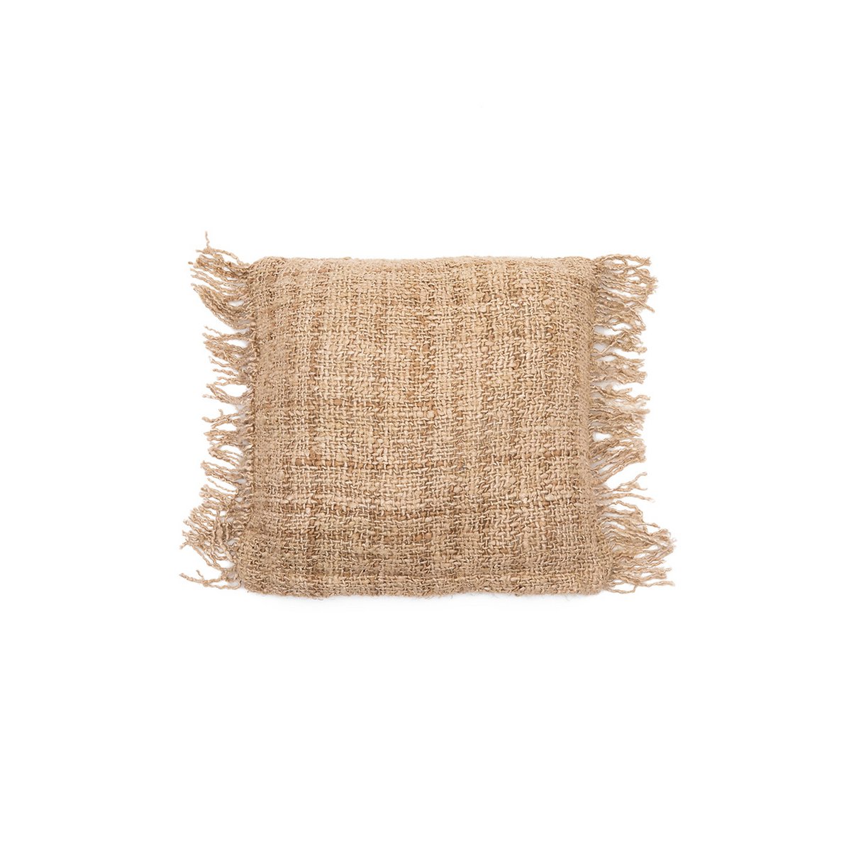 Zachte kussenhoes Oh my gee beige - 40x40 cm