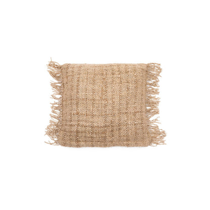 Zachte kussenhoes Oh my gee beige - 40x40 cm