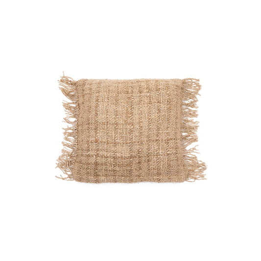 Zachte kussenhoes Oh my gee beige - 40x40 cm
