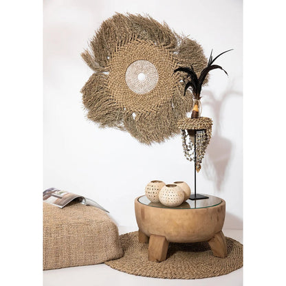 Tapijt Mekong rivier naturel - 90 cm