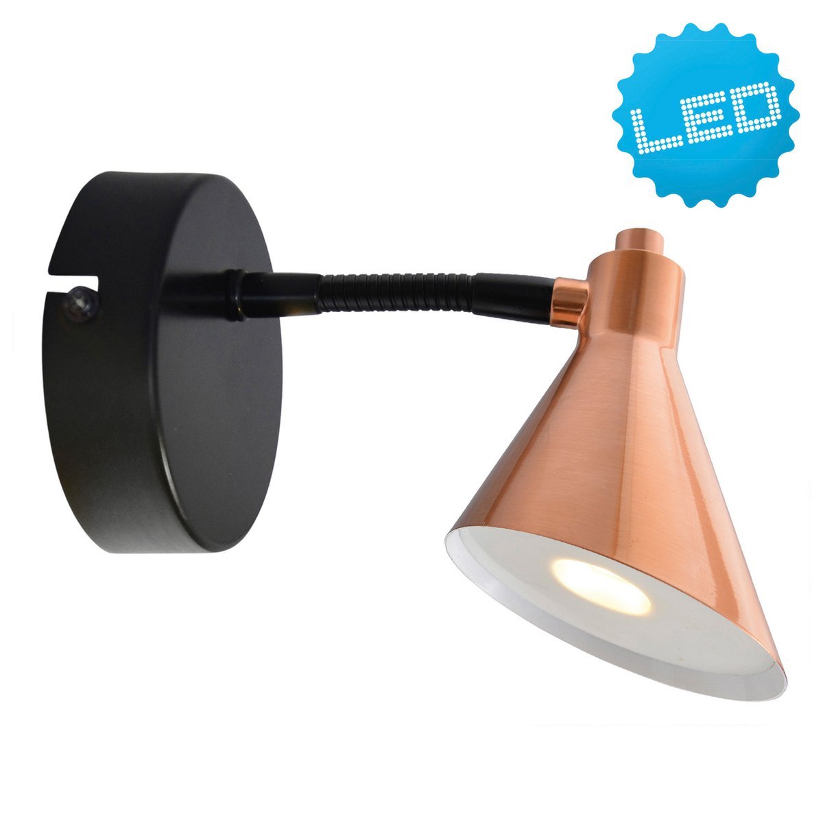LED wandlamp "Koper" - OutHome