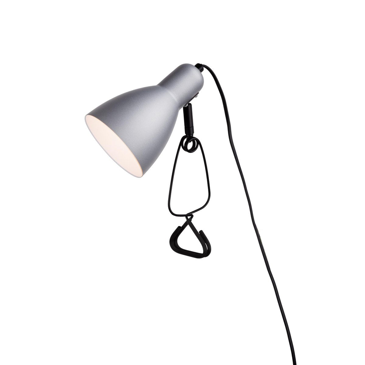 Klemlamp Mara Mat Wit - 28 cm (E14)