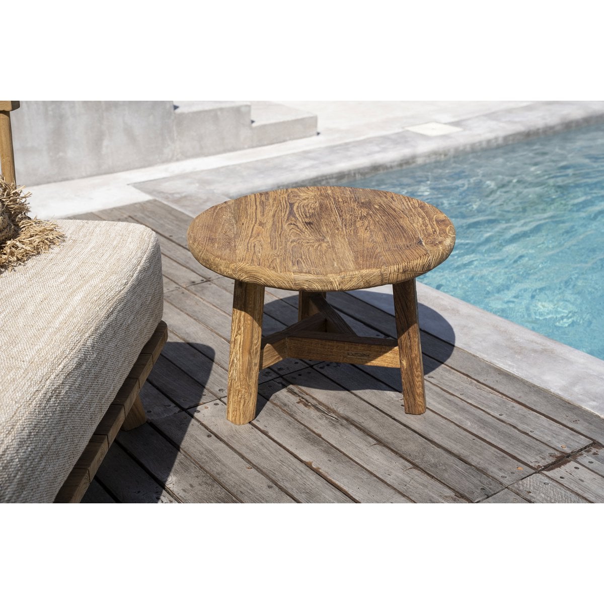 Teakhouten salontafel Fusuma naturel