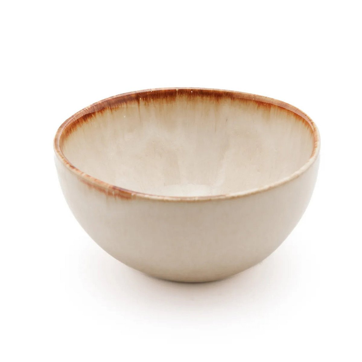 Keramische graanschaal Cascais creme (Set van 6)
