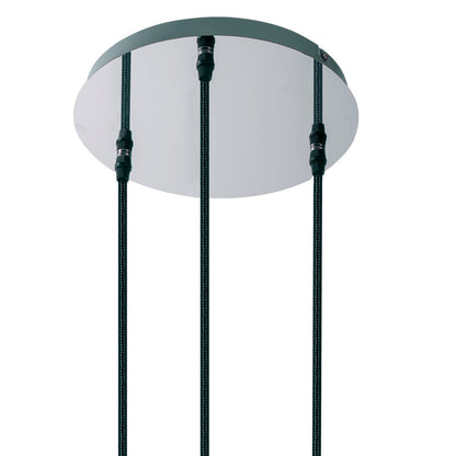 Hanglamp Stijl 3-Lichts Chroom - Ø 30 cm (E27)