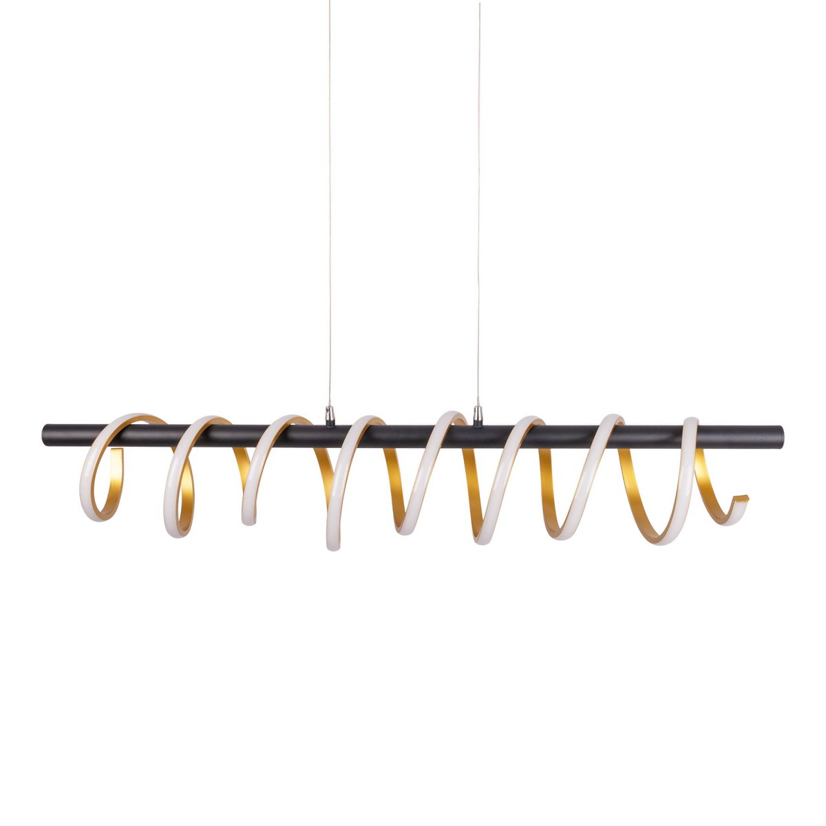 LED Hanglamp Belleza Zwart/Goud - 100 cm