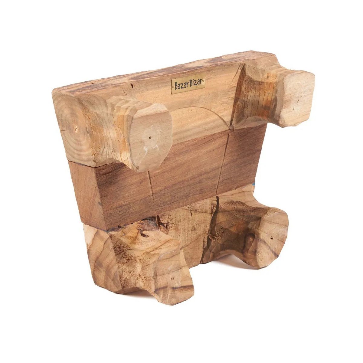 Teakhout dienblad Lekkere naturel