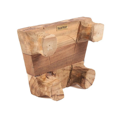 Teakhout dienblad Lekkere naturel