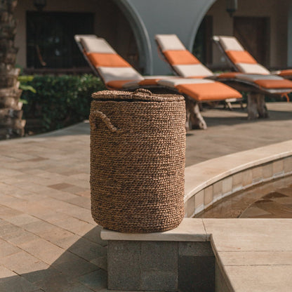 Opbergmand Ikat met Deksel