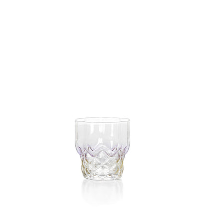 Glazen drinkbeker Pink blush roze