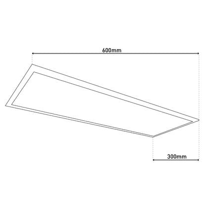 LED - paneel plafondlamp "Salta" - OutHome