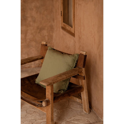 Kussenhoes Minty fresh saliegroen - 50x50 cm