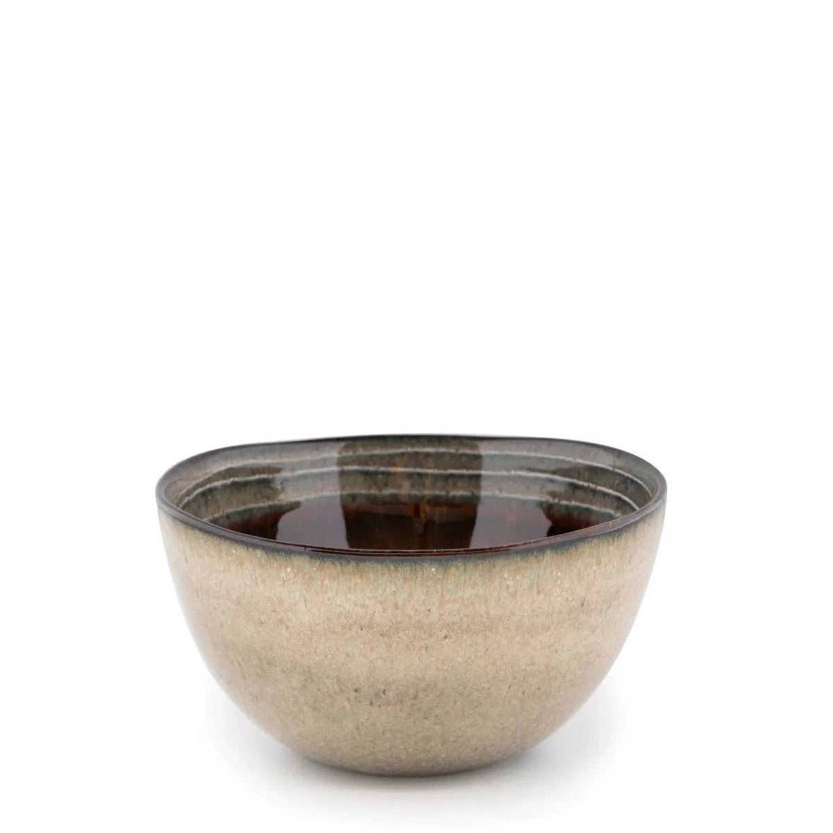 Porseleinen kom Comporta beige - M (set van 6)