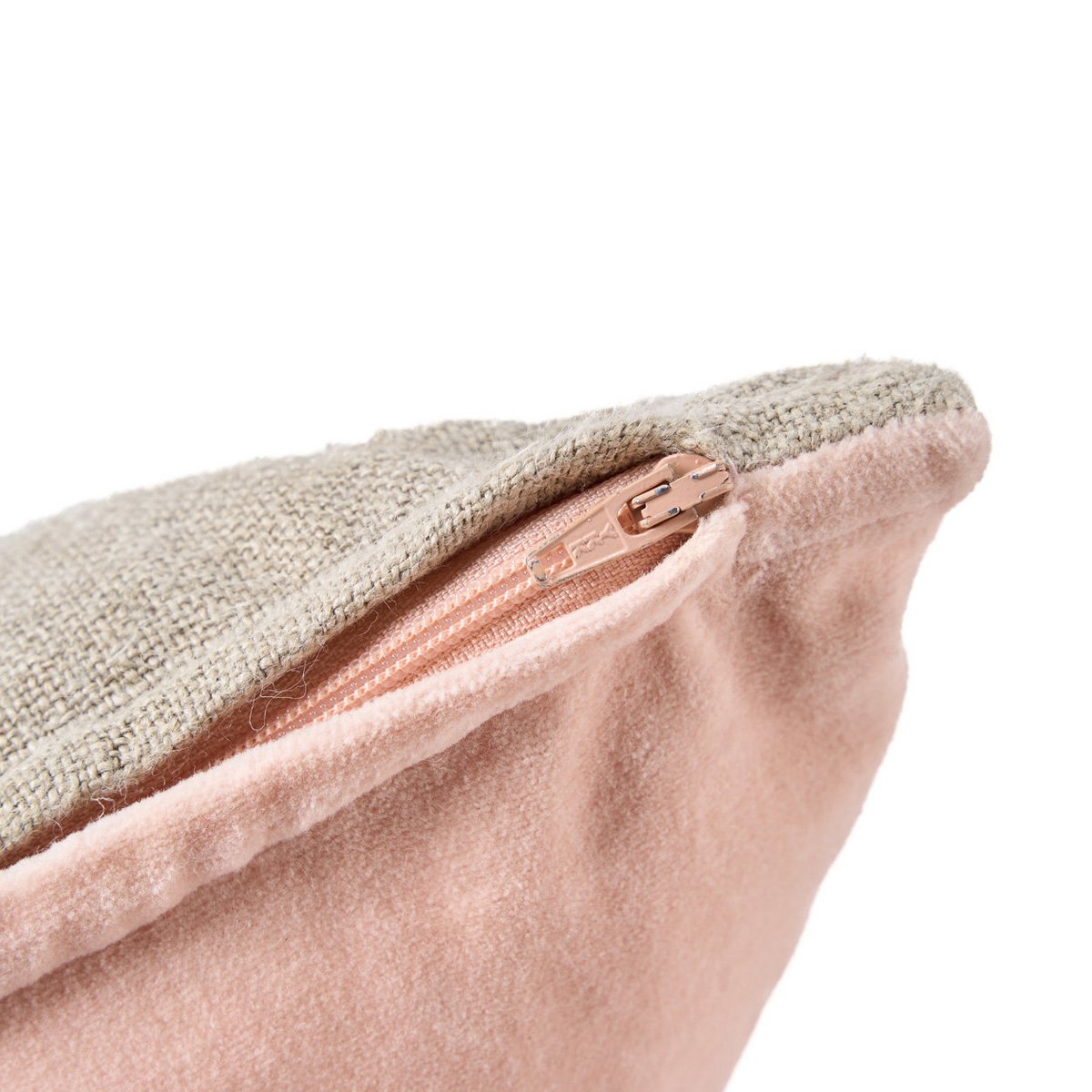 Fluwelen kussenhoes Velvet divorce roze