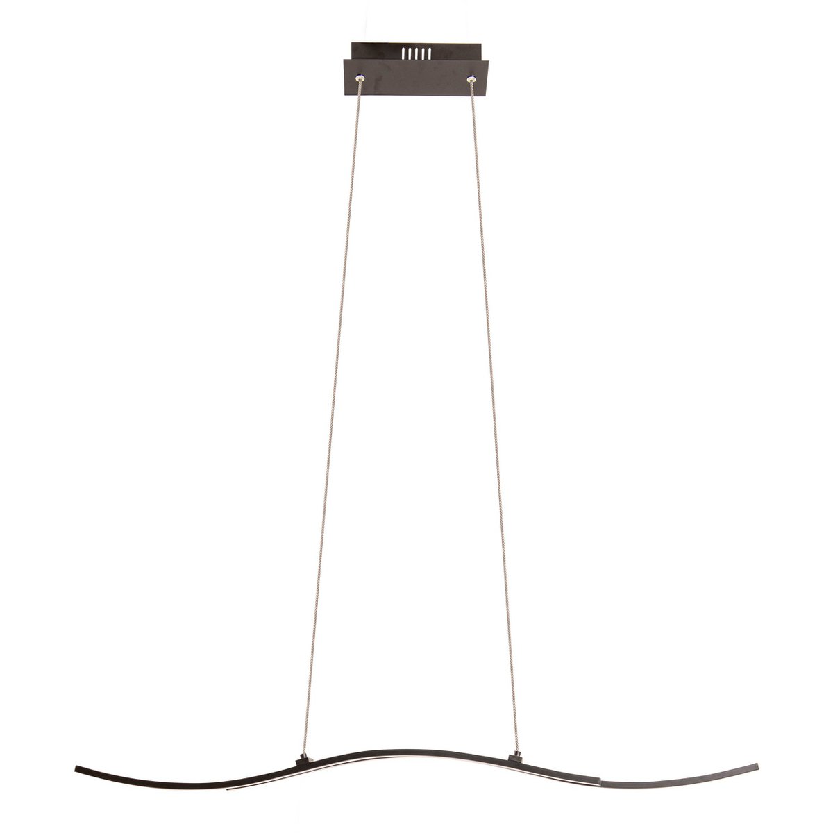 LED Hanglamp Onda Zwart - 96 cm