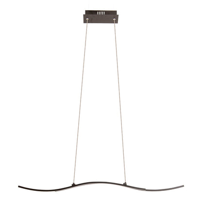 LED Hanglamp Onda Zwart - 96 cm