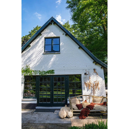 Fluwelen kussenhoes Oh my gee bordeaux - 30 x 50 cm