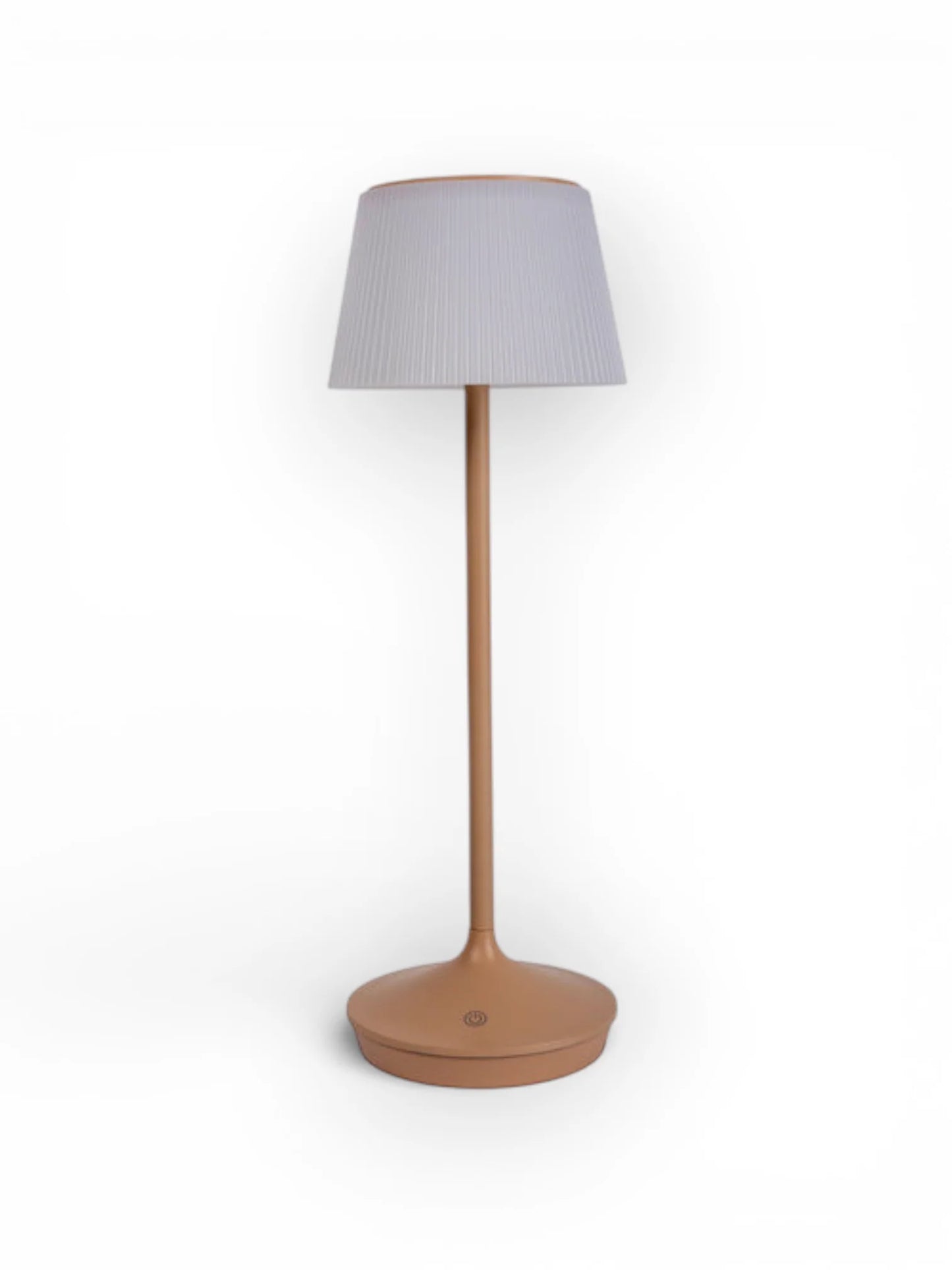 Solar Tafellamp Emmi Amandel/Wit - 38 cm (Dimbaar)