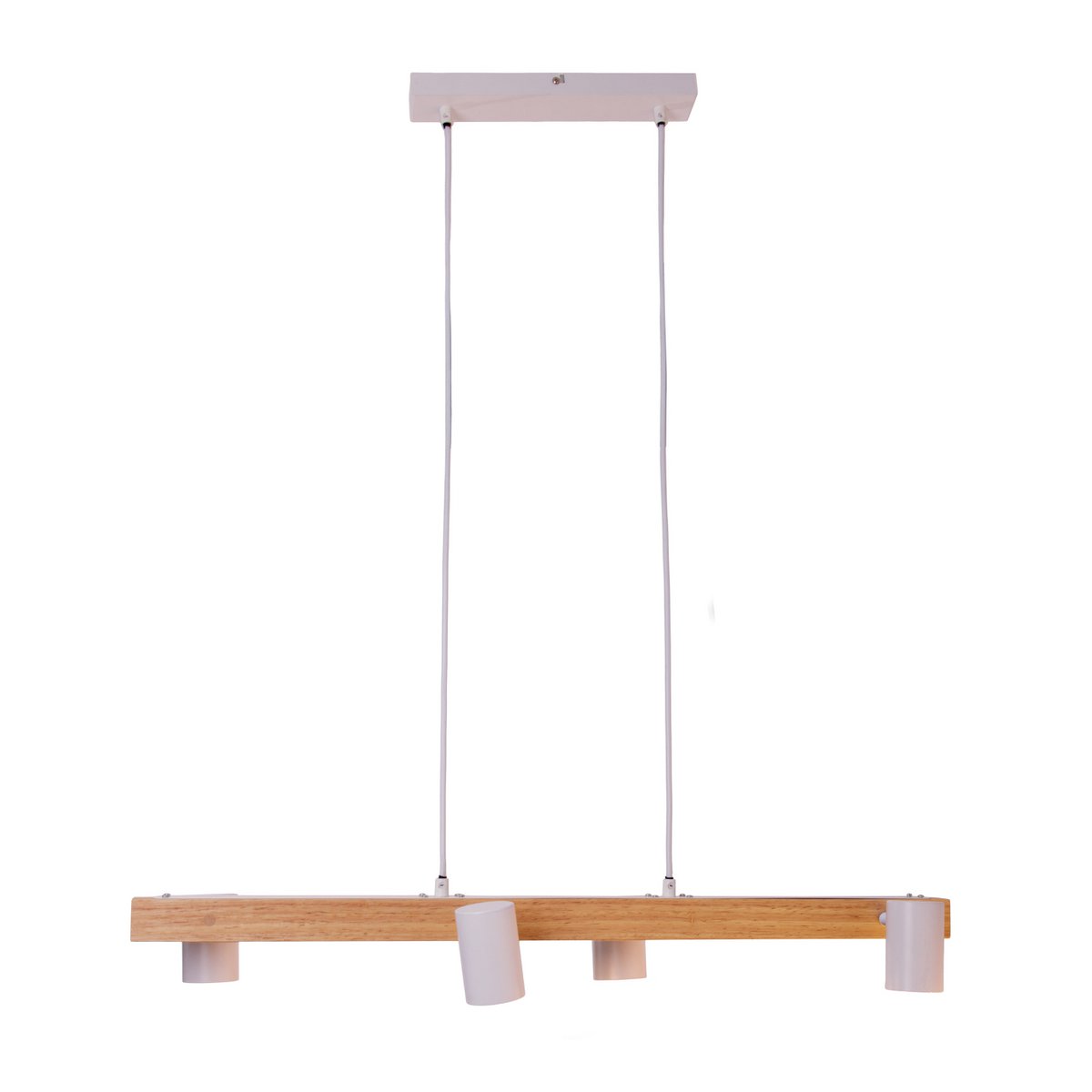 Hanglamp Frida 4-Lichts Wit - 80 cm (GU10)