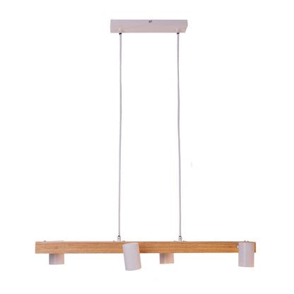 Hanglamp Frida 4-Lichts Wit - 80 cm (GU10)