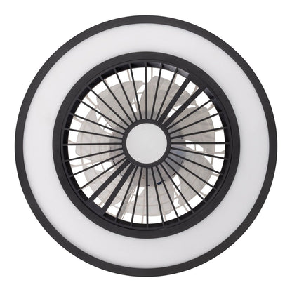 LED Plafondlamp + Ventilator Arrioso - Ø 54 cm