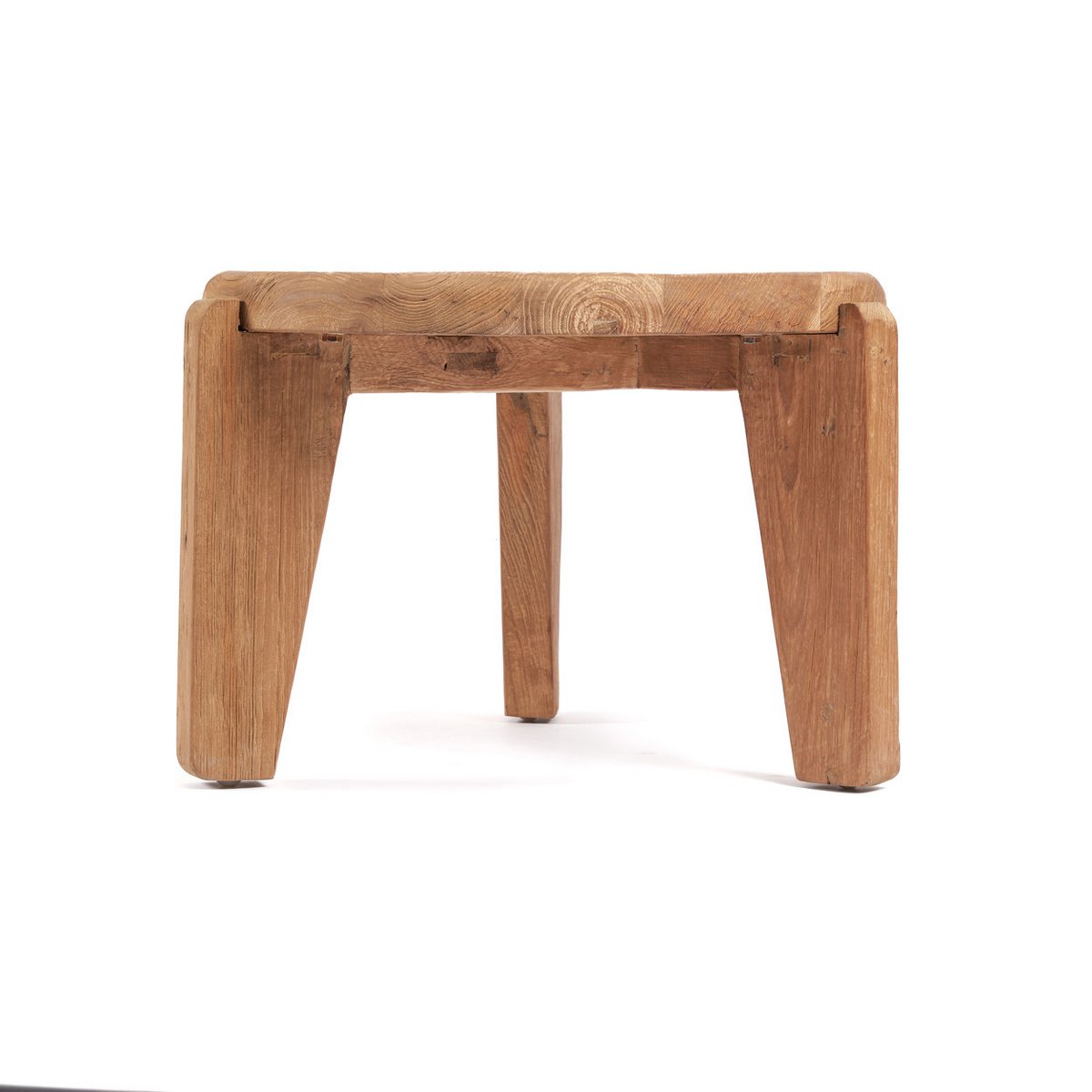 Hergebruikt teakhout salontafel Wabi sabi naturel - S