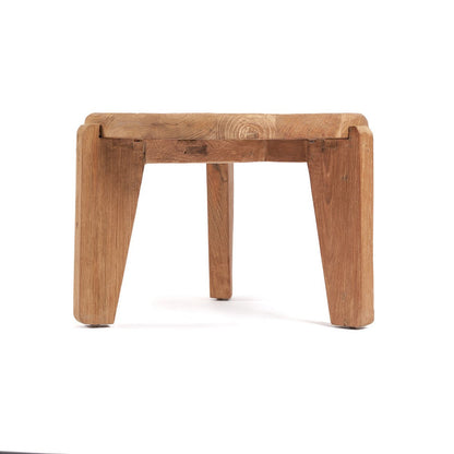 Hergebruikt teakhout salontafel Wabi sabi naturel - S