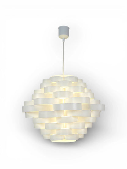 Hanglamp Witte Lijn Kunststof - Ø 55 cm (E27) - OutHome