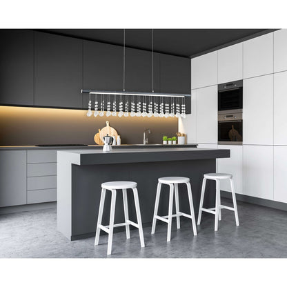 LED Hanglamp Nobilis Grijs - 100 cm