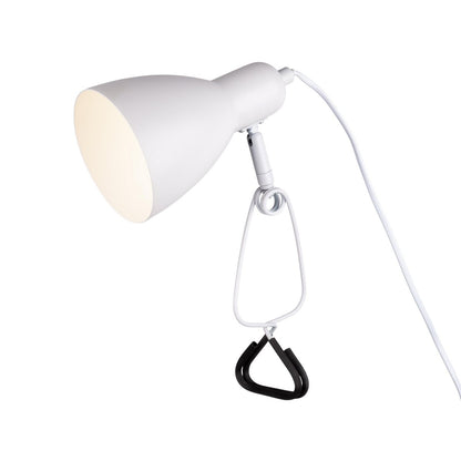 Klemlamp Mara Mat Wit - 28 cm (E14)