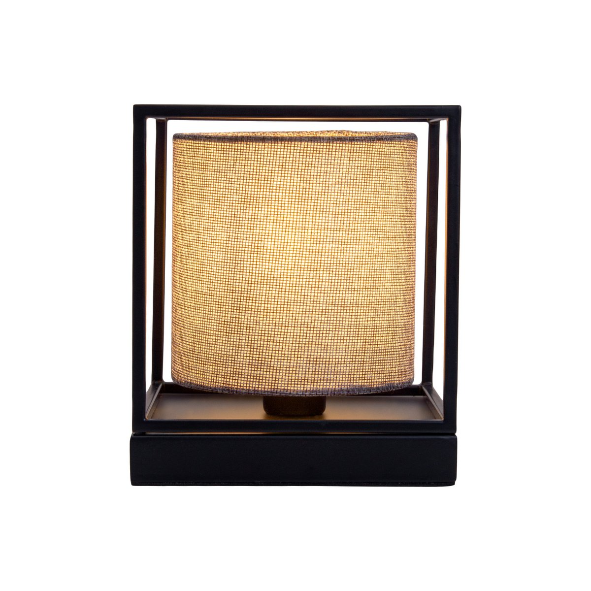 Tafellamp Beta Grijs Metaal/Textiel (E14)