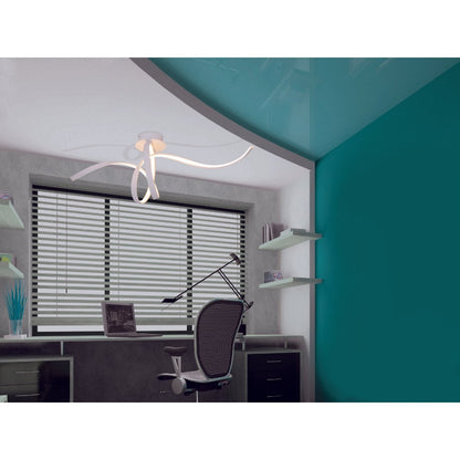 LED Plafondlamp Odrive Wit - 120 cm