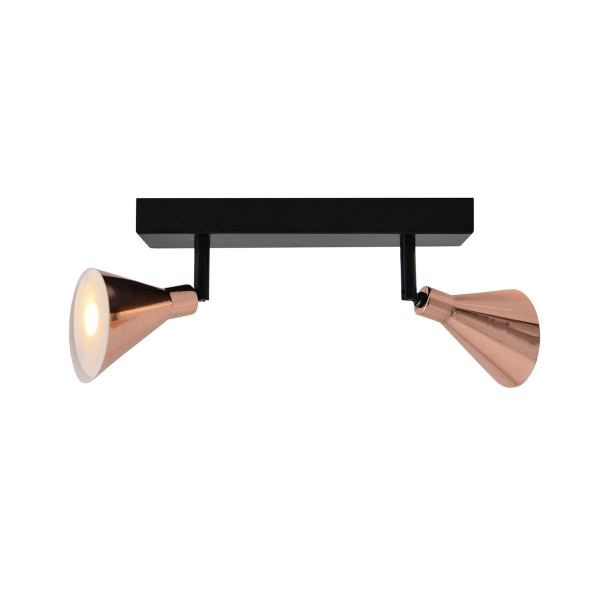 2 LED - wand u. Plafondspot "Koper" - OutHome