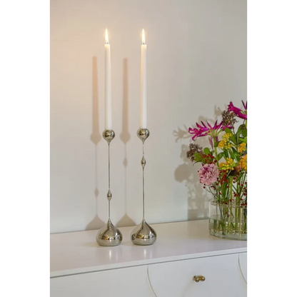 Ijzeren kandelaarset Olivarez (set van 3)