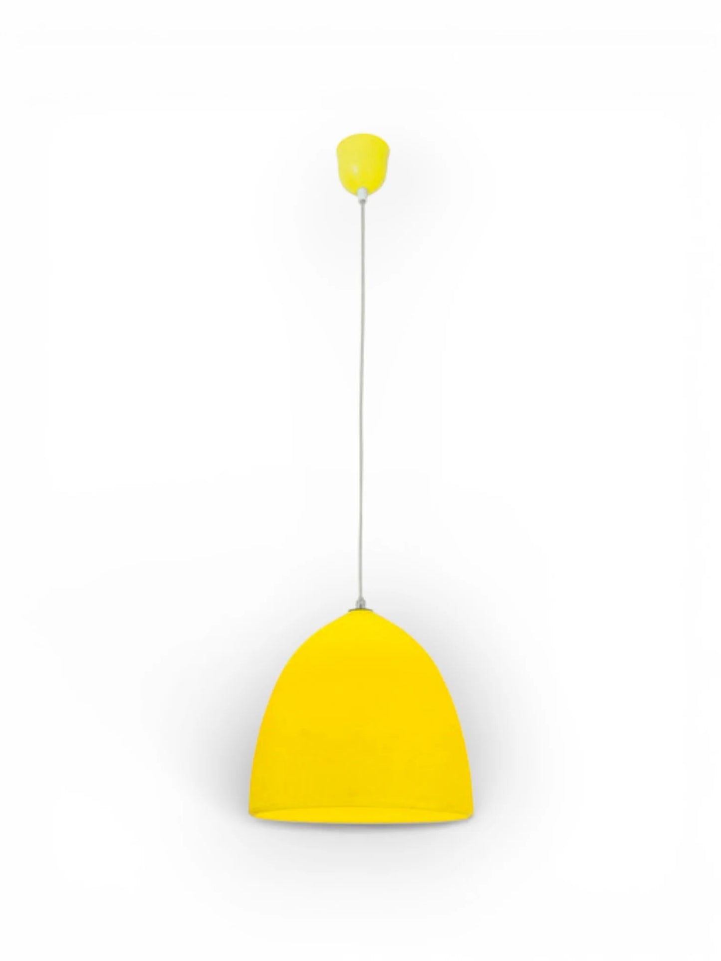 Siliconen Hanglamp Catinus Geel - Ø 25 cm (E27)