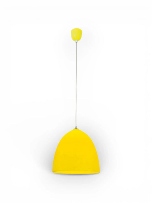 Siliconen Hanglamp Catinus Geel - Ø 25 cm (E27)