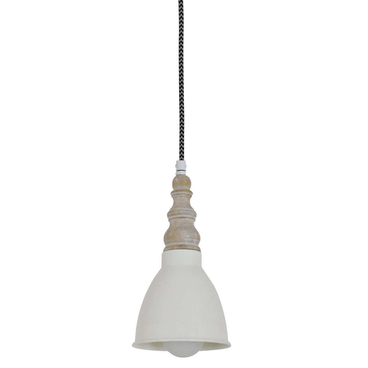 Metalen Hanglamp Delhi Beige (E27) - OutHome