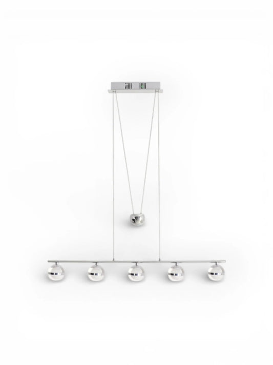 LED Hanglamp Bol Chroom - OutHome