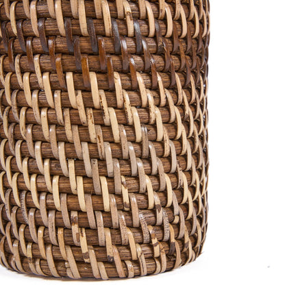 Rotan tandenborstelhouder natuurlijk bruin