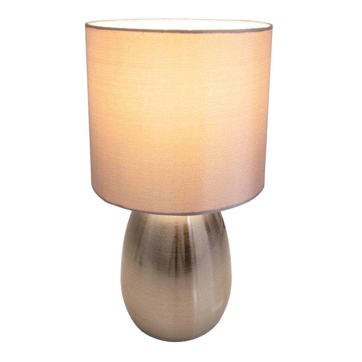 Tafellamp Aurum Staal/Grijs - 33 cm (E14)