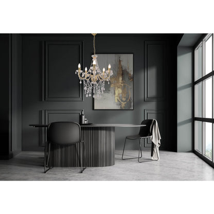 Kroonluchter Cecilia 5-Lichts Goud - Ø 52 cm (E14)