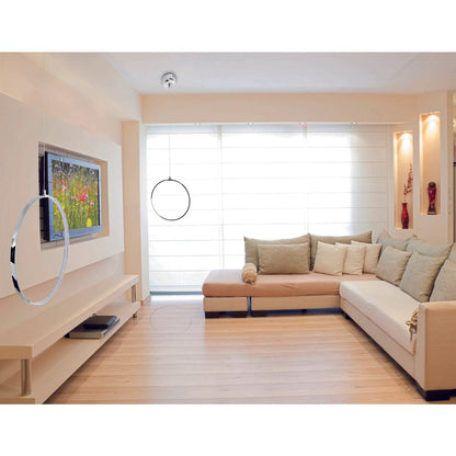 LED Plafondlamp Luslijn Staal - 60 cm