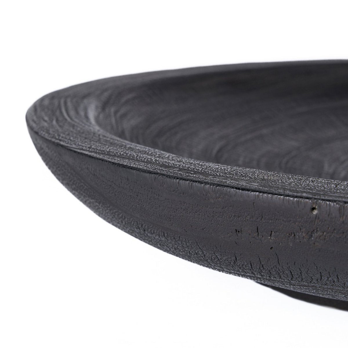 Houten bord Bowlzilla zwart XL