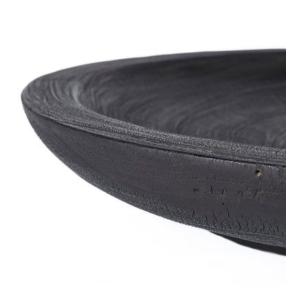 Houten bord Bowlzilla zwart XL